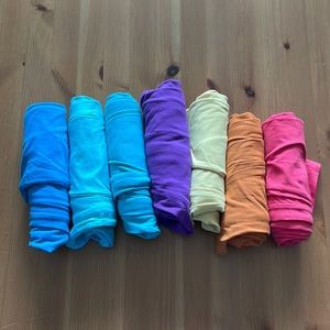 7 pairs of LuLaRoe One Size Leggings